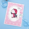 (CC-ST-CA-HAID)Crafter's Companion Cute Penguin Clear Stamps Have an Ice Day