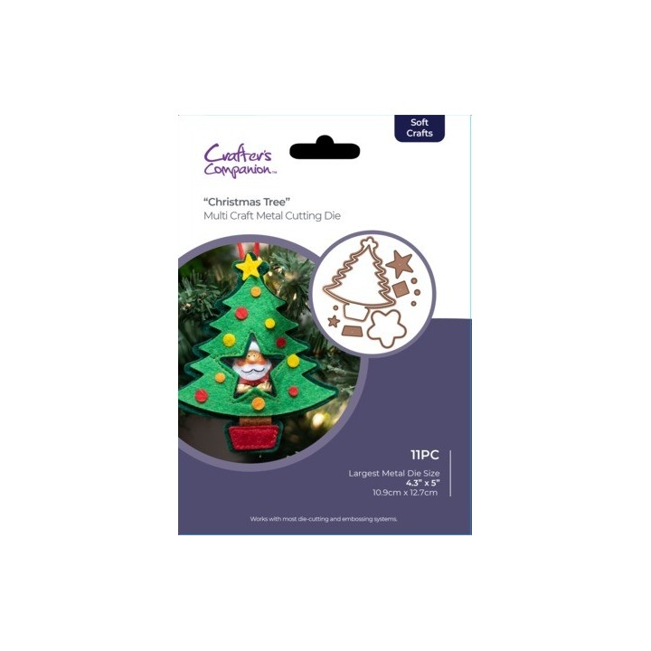 (GEM-MCD-FTW-TRE)Gemini Multi Craft Festive Treat Dies Christmas Tree