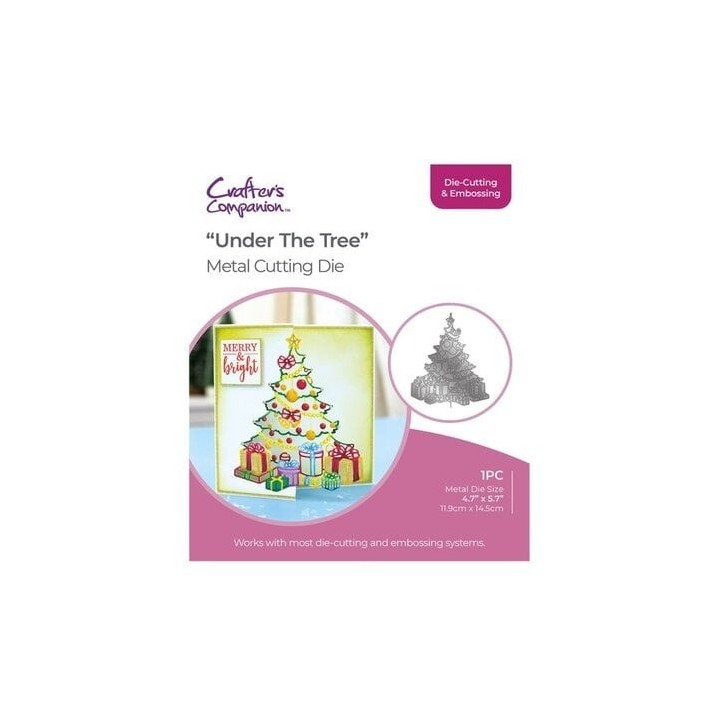 (GEM-MD-CAD-UNTT)Gemini Half Create a Card Die Under The Tree