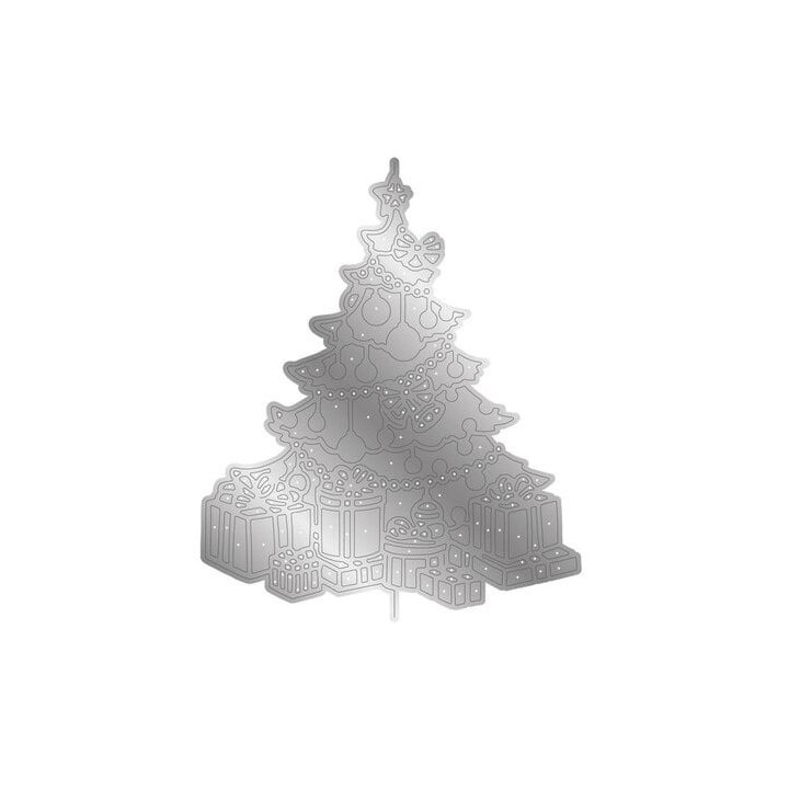 (GEM-MD-CAD-UNTT)Gemini Half Create a Card Die Under The Tree