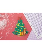 (GEM-STD-CHRICH)Gemini Shaped Card Base Stamp & Die Christmas Cheer