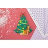 (GEM-STD-CHRICH)Gemini Shaped Card Base Stamp & Die Christmas Cheer