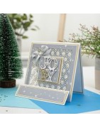 (GEM-MD-ELE-CHJO)Gemini Festive Frames & Sentiments Die Christmas Joy