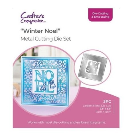 (GEM-MD-ELE-WINO)Gemini Festive Frames & Sentiments Die Winter Noel