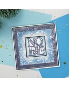 (GEM-MD-ELE-WINO)Gemini Festive Frames & Sentiments Die Winter Noel
