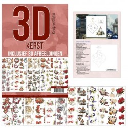 (3DKN10002)3D Knipvellenboek - Kerst 2