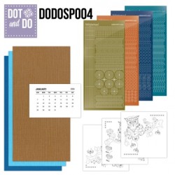 (DODOSP004)Dot And Do Special Calander Set 4 - Owls