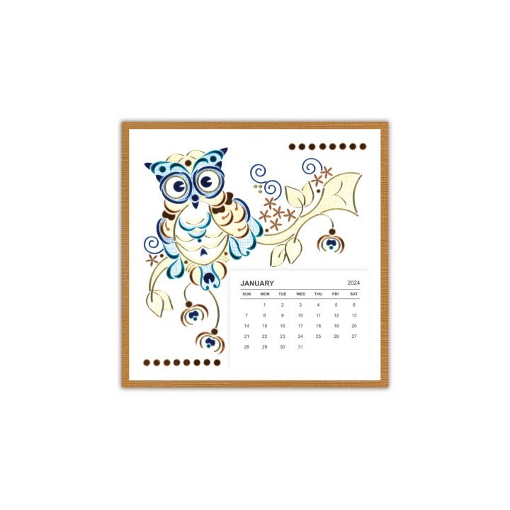 (DODOSP004)Dot And Do Special Calander Set 4 - Owls