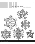 (SBD342)Simple and Basic Snowflakes Cutting Dies