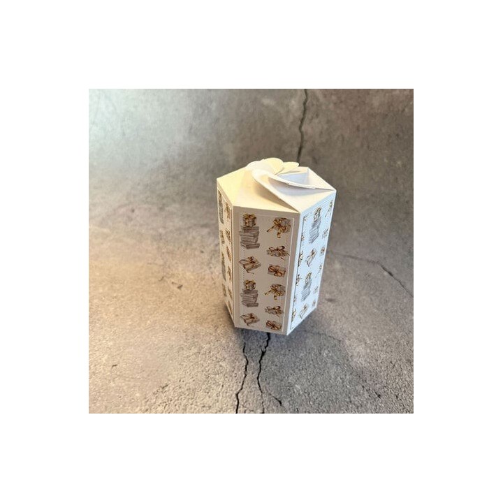 (SBD348)Simple and Basic Cut Oblong Rosette Box Cutting Dies