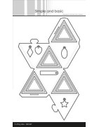 (SBD349)Simple and Basic Cut Diamondbox Cutting Dies
