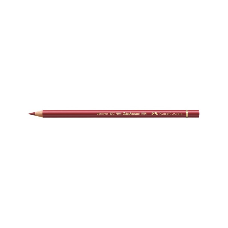 (217)Crayon FC Polychromos rouge de cadmium moyen