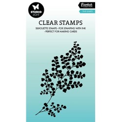 (SL-ES-STAMP493)Studio light SL Clear stamp Tiny leaves Essentials nr.493