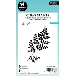 (SL-ES-STAMP493)Studio light SL Clear stamp Tiny leaves Essentials nr.493