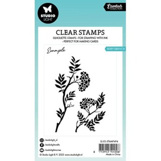 (SL-ES-STAMP494)Studio light SL Clear stamp Berry branch Essentials nr.494