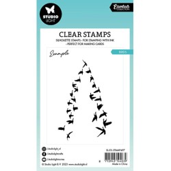 (SL-ES-STAMP497)Studio light SL Clear stamp Birds Essentials nr.497