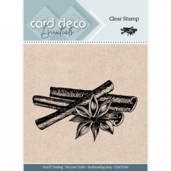 (CDECS146)Card Deco Essentials Clear Stamps - Cinnamon