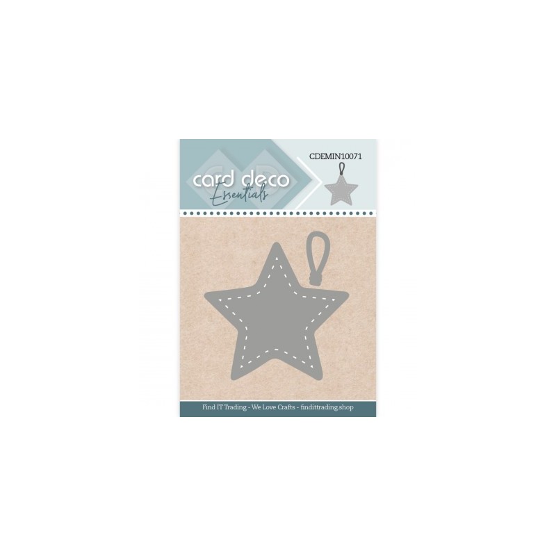 (CDEMIN10071)Card Deco Essentials - Mini Dies - 71 - Hanging Star