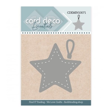 (CDEMIN10071)Card Deco Essentials - Mini Dies - 71 - Hanging Star