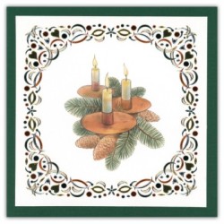 (CH10041)Creative Hobbydots 41 - Jeanine's Art - Wooden Christmas