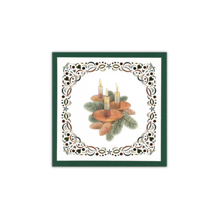 (CH10041)Creative Hobbydots 41 - Jeanine's Art - Wooden Christmas