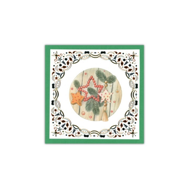 (CH10041)Creative Hobbydots 41 - Jeanine's Art - Wooden Christmas