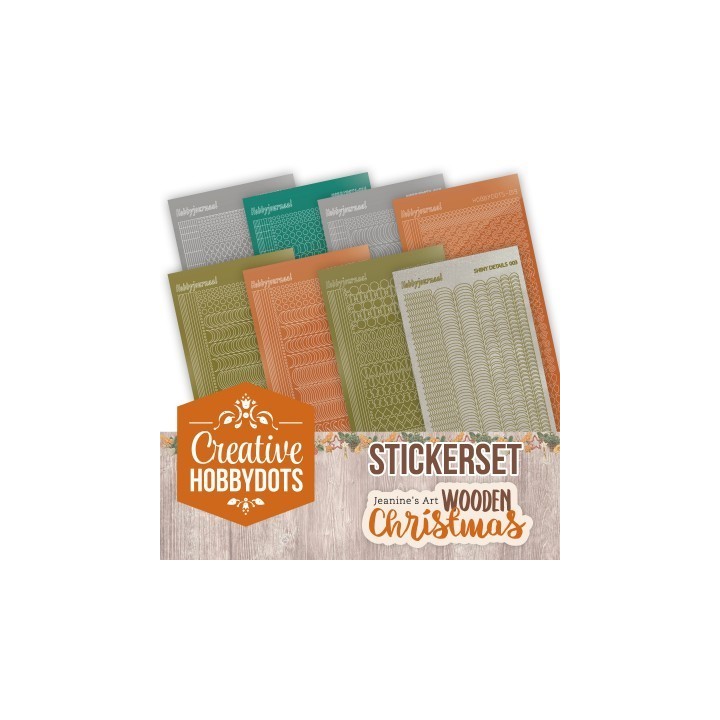 (CHSTS041)Creative Hobbydots stickerset 41