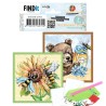 (DDDM1002)Dotty Designs Mini Diamond Cards Set - Bee Honey