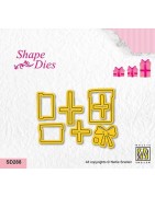 (SD288)Nellie's shape dies Presents