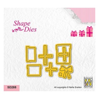 (SD288)Nellie's shape dies Presents