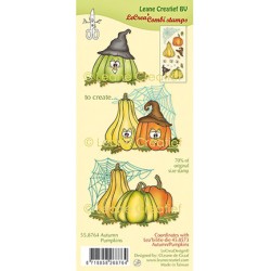 (55.8764)LeCrea - Combi clear stamp Autumn Pumpkins