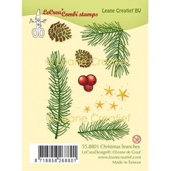 (55.8801)LeCrea - Combi clear stamp Christmas Branches