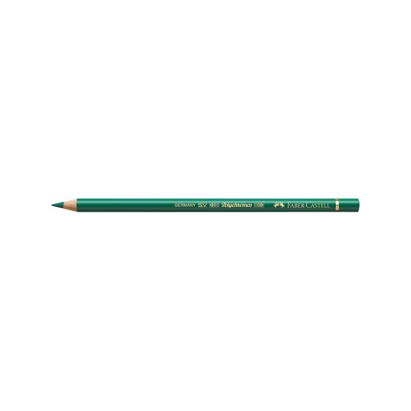 (264)Crayon FC Polychromos vert phthalo foncé