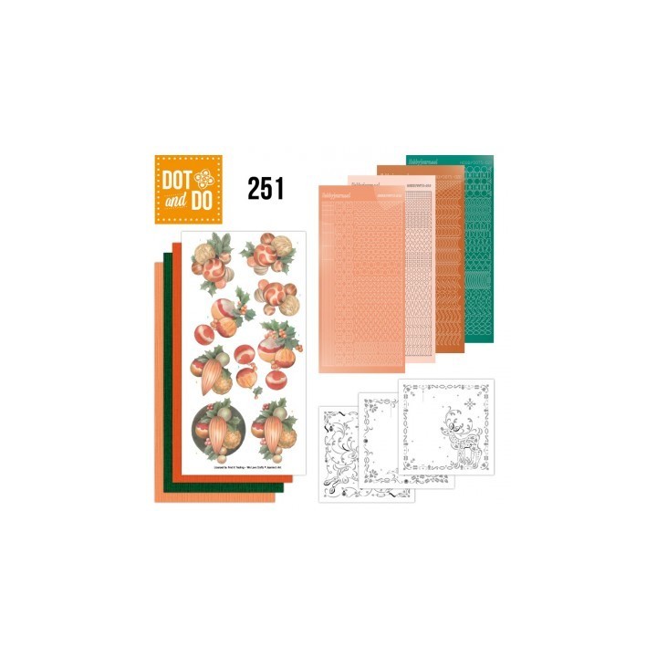 (DODO251)Dot And Do 251 - Jeanine's Art - Wooden Christmas