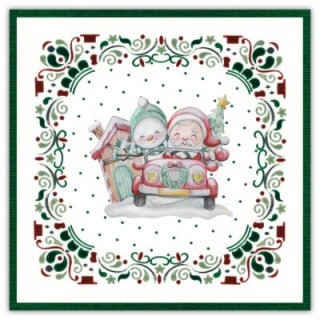 (DODO252)Dot And Do 252 - Yvonne Creations - Christmas Scenery