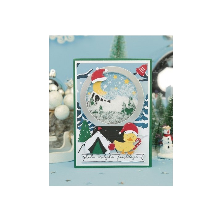 (DBACST10002)Designed By Anna - Mix And Match Text Stamps - Christmas