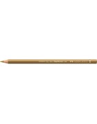 (268)Crayon FC Polychromos vert doré