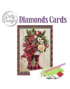 (DDDC1155)Dotty Designs Diamond Cards - Christmas Stocking