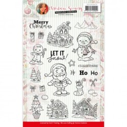 (YCCS10075)Clear Stamps - Yvonne Creations Christmas Scenery