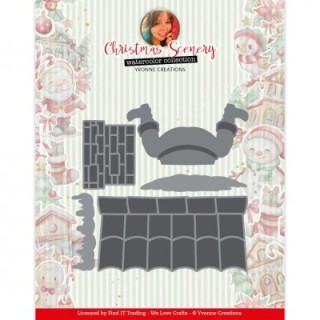 (YCD10336)Dies - Yvonne Creations Christmas Scenery - Chimney