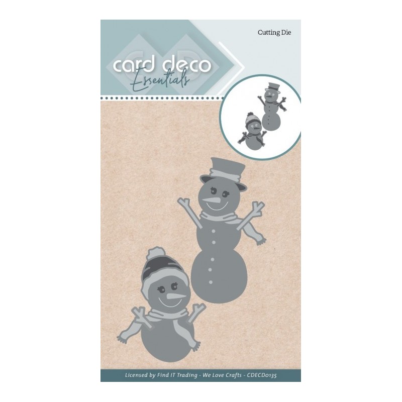 (CDECD0135)Card Deco Essentials Cutting Die - Snowmen