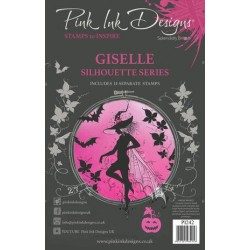 (PI242)Pink Ink Designs Giselle A5 Clear Stamps