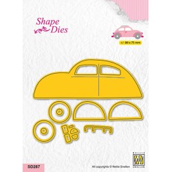 (SD287)Nellie's shape dies Car