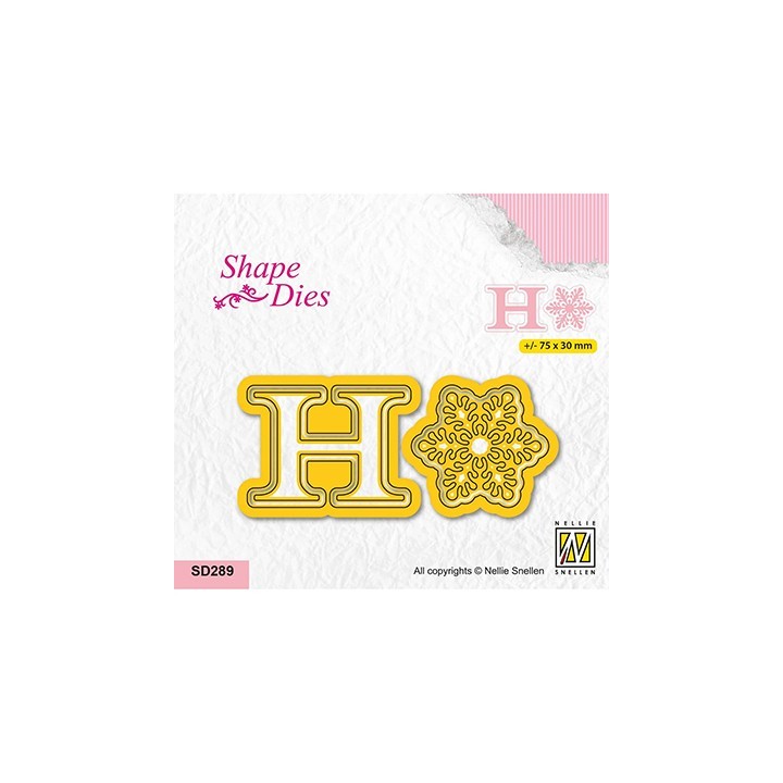 (SD289)Nellie's shape dies Teksten Hohoho