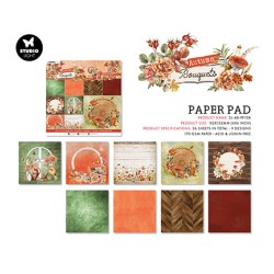 (SL-AB-PP108)Studio Light Paper Pad Deep tones Autumn Bouquet nr.108