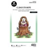(BL-ES-STAMP533)Studio light BL Clear stamp Time for tea By Laurens nr.533