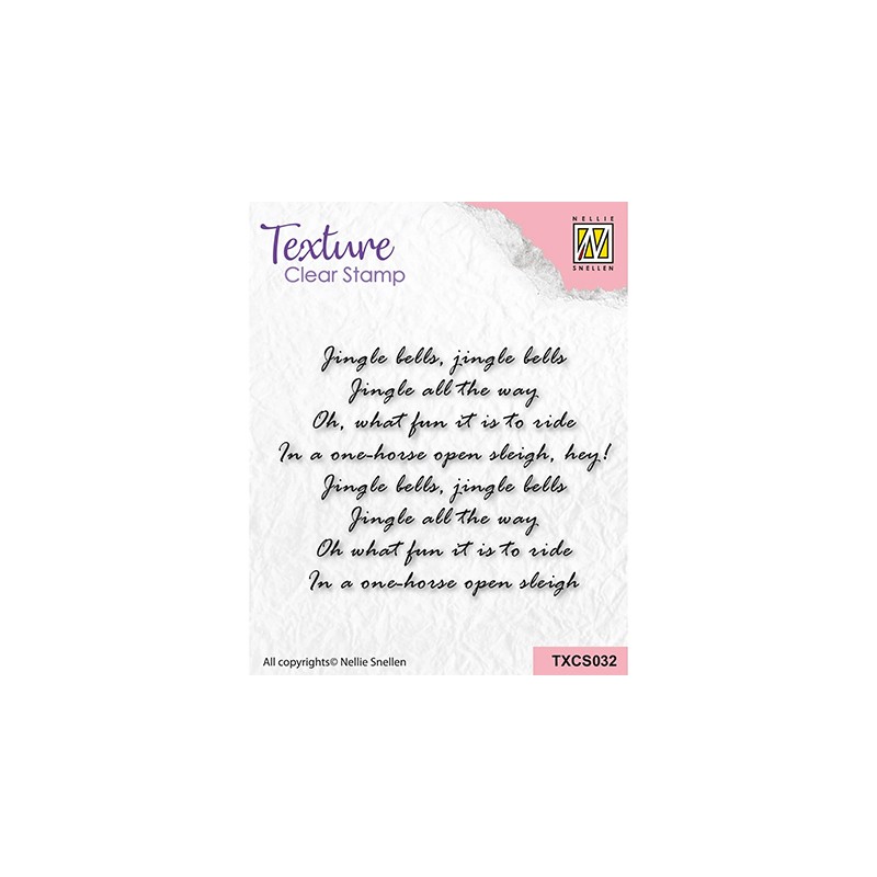 (TXCS032)Nellie's Choice Clear Stamp Snail Mail 2