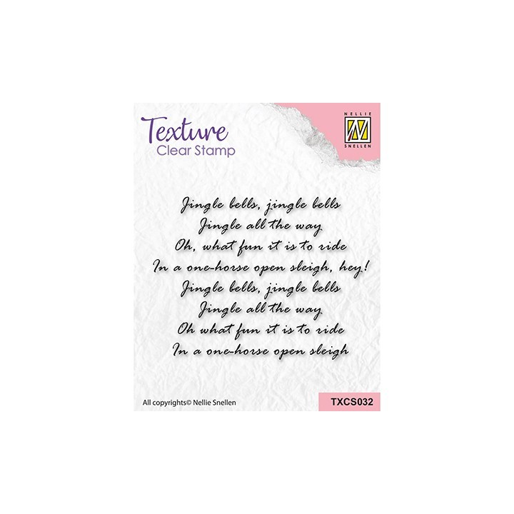 (TXCS032)Nellie's Choice Clear Stamp Snail Mail 2