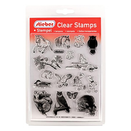 (CS-811)Stieber clearstamp Animals 1