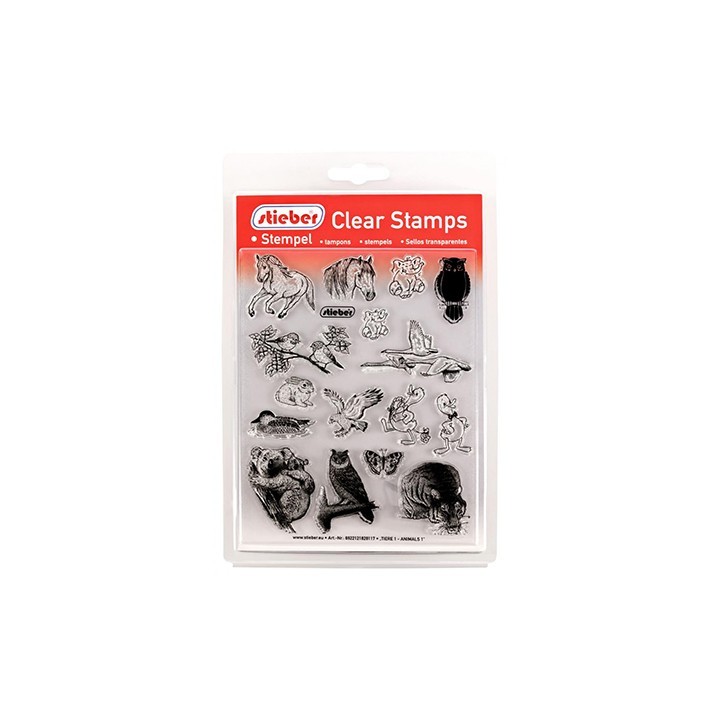 (CS-811)Stieber clearstamp Animals 1
